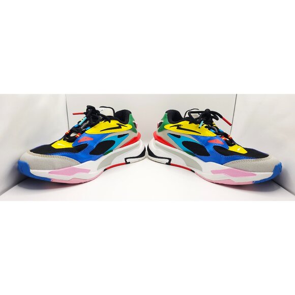 PUMA RS-Fast Colorful Olympics International Flags Running Shoes Size 4 (Unisex) - Picture 5 of 12